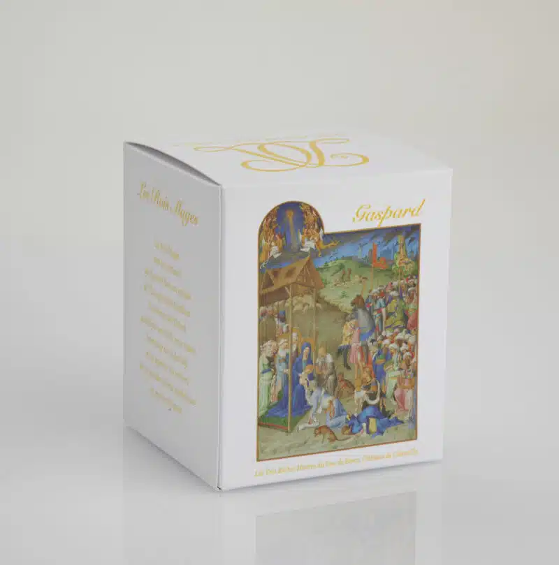 Bougie - Gaspard offre <br/>l’encens