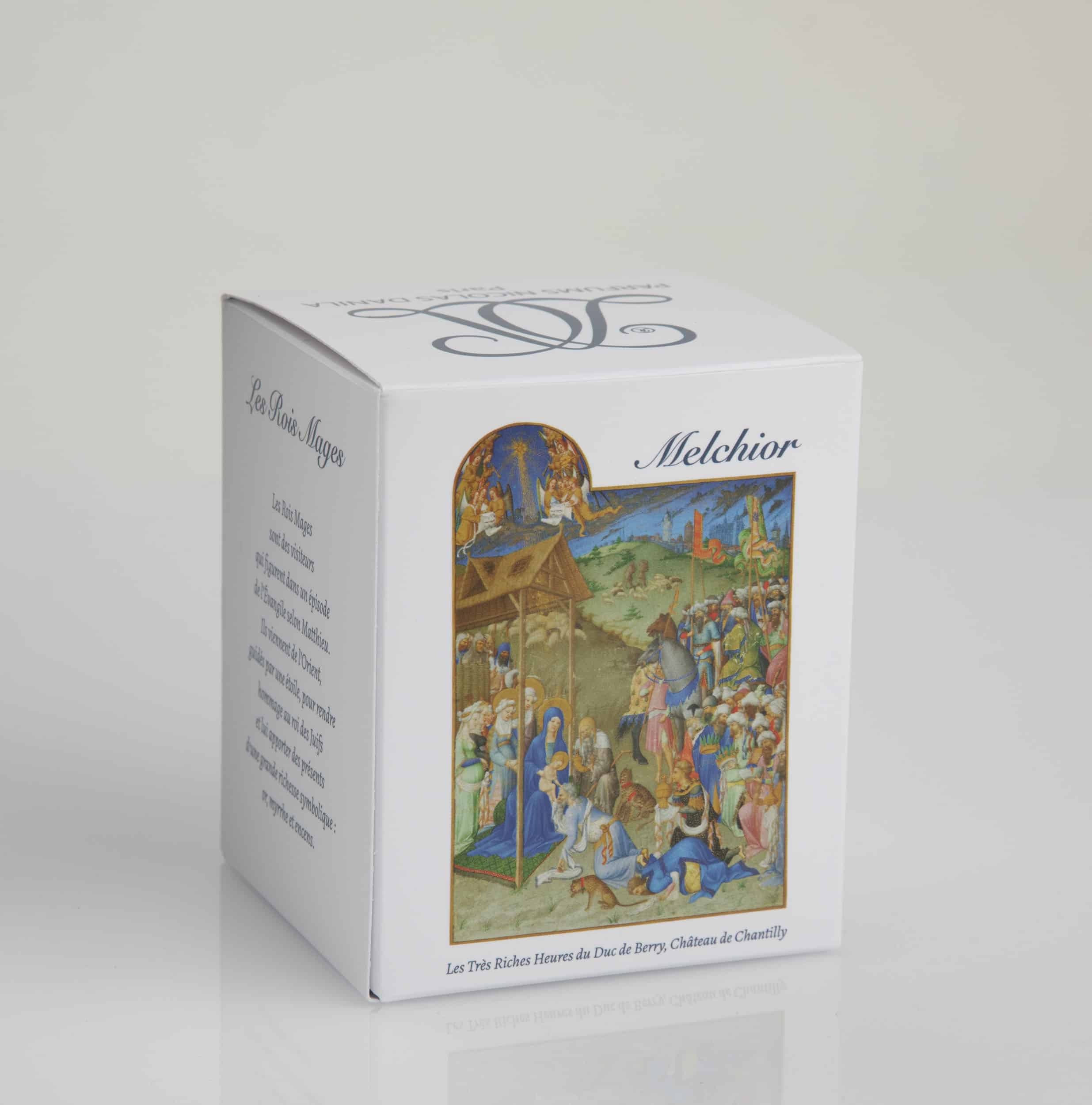 Bougie - Melchior offre <br/>l'or
